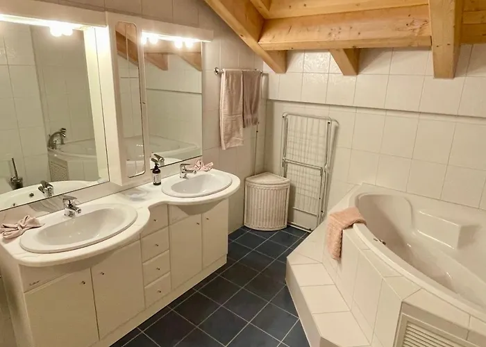 Lägenhet Anessa 5-1 - Attika, Atemberaubende Aussicht Leukerbad