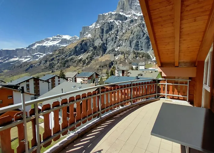 Lägenhet Anessa 5-1 - Attika, Atemberaubende Aussicht Leukerbad